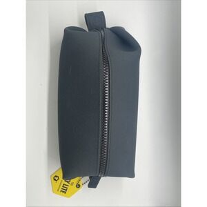 The Koby Lite Charcoal  Silicone Toiletry Organizer Bathroom Travel Bag  8.6x4x4